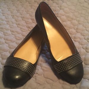 Black Naturalizer Flats